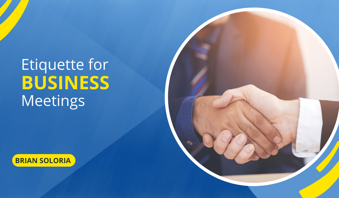 Etiquette for Business Meetings